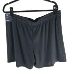 DSG Womens Mid Rise Shorts Moisture Wicking 7" Mesh Shorts Black L Size L Photo 1