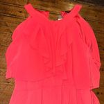 Lane Bryant 28 sleek red wide leg one piece jumpsuit Photo 1