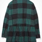 American Eagle AE Oversized Babydoll Plaid Shirt Photo 7