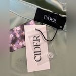 Cider Dirty Martini Long Sleeve Mini Dress - Pale Green NWT (M) Photo 9