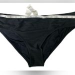 Cupshe  Women’s XL Bikini Bottom Ribbed Low Waisted Cheeky Bathing Suit NWT Photo 1