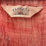Faherty dune organic cotton gauze sleeveless popover coral skies tie dye large Photo 8