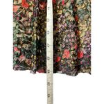 Andi + James Women's Floral Lace Overlay Pleated Accordion Pleats Midi Skirt Size L Photo 6