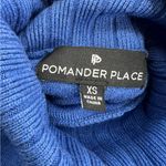Tuckernuck  Pomander Place Vivianne turtleneck sweater dress blue sz XS Photo 5