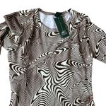 Wild Fable Women's Brown Swirl Long Sleeve BodyCon Dress - Size XS - NWT Photo 2