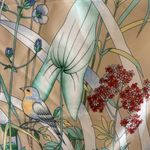 MARC LAURY (PARIS) SCARF PRETTY AND FEMININE LIGHT AND BRIGHT MADE IN ITALY Tan Photo 2