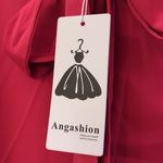 Angashion Puff Long Sleeve Blouse with Back Bow Photo 5