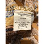 Abel the label  Orange Floral Maxi Dress Peasant Boho Cottagecore Lagenlook XS Photo 7