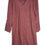 Wrap London‎ Embroidered Linen Blend Long Sleeve V Photo 0