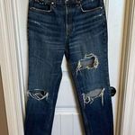 Rag and Bone Worn Dia Distressed Boyfriend Denim Jean Photo 0