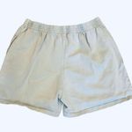 Brandy Melville Sage Green Pull On Sweat Shorts High Rise S M L Photo 3