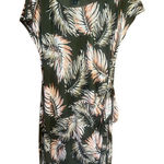 Connected Apparel  Mock Wrap Printed Dress Sz 14 NWT Photo 0