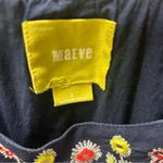 Anthropologie Anthropology Mauve Navy Embroidered, Mirror Bead Accented "TISA" Dress SIZE 2 Photo 3