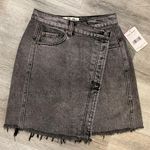 Free People NWT  sulphor black skirt size 24 Photo 3