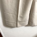 Loft  Ann wide legged Crop Capri Pants Women 6 Khaki Beige cuffed Photo 3