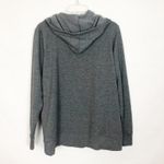 Reebok  Lace Up Gray Hoodie Size Large Photo 2
