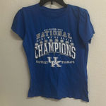 FINAL MARKDOWN Kentucky wildcats tee medium Blue Photo 0