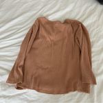 Miss Love Peach waffle knit long sleeve Photo 3