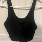 Target Seamless Black Cropped Athletic Tank Photo 0