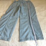 Madewell  Belted Wide-Leg Baggy Jeans Light Wash Size 31 NWT‎ Photo 4