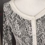 Lola Lace and sequin sweater Black Size M Photo 1