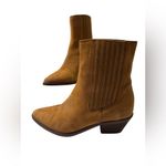 Zadig & Voltaire Suede Western Ankle Boots Size 37 Photo 2