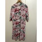 LuLaRoe Floral Robe Beautiful Soft Size M Photo 2