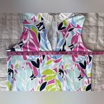 Tommy Bahama  Golf Sleeveless Golf Vibrant Leaf Print Tennis Dress - Medium Photo 6