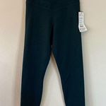 MPG Flow High Rise Crop 21 Inch Dark Jade Leggings Size Small (N11) Green Photo 0