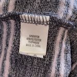 Self Esteem  XL charcoal striped scoop neck hi low Photo 4