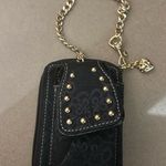 Kathy Van Zeeland Wallet Black and Gold Chain Wallet By  Photo 6