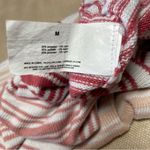 Nine West Preppy Striped Sweater Cardigan Classic VNeck Size M Button Front  Fall Photo 5