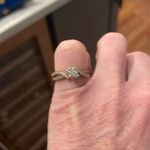 Kay Jewelers Multi diamond halo promise ring Photo 2
