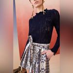 Ulla Johnson Celeste Sweater Midnight Popcorn Navy Blue Knit Pullover Size Small Photo 3