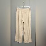 Paige  Kara Knit Light Tan Wide-Leg Pants Photo 4