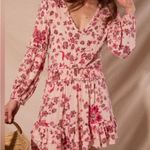 Poupette St. Barth EUC  Floral Viscose Dress Long Sleeve Size Small Photo 0