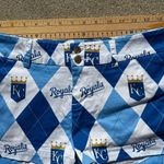 Loudmouth Kansas City Royals Argyle Diamond Women’s Golf Shorts size 2 Blue Photo 4