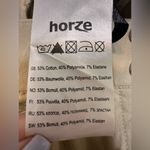 Horze Breeches Riding Pants Women’s Large Softshell Full Seat Equestrian Green Photo 8