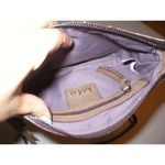 Kooba Leather Handbag Bag Brown Python Fringe Logo New Womens Cross body Snake Photo 5