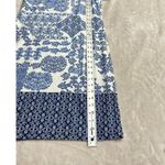 Tommy Bahama Stamped Medallion TShirt Dress Med Blue White Short Sleeve Pullover Photo 9