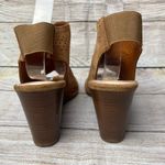 Michael Shannon Michael by  Janey Brown Suede Wedge Sandal Size 10 Photo 2