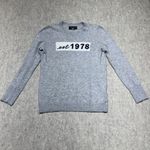 Banana Republic  Gray Est 1978 Crewneck Sweater Wool Blend Size S Photo 1