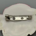 Vtg Santa Claus Plastic Brooch Pin Unmarked Christmas Fashion Costume Jewelry Size 0 Photo 4