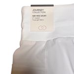 Calia by Carrie Underwood Mid Rise Shorts in Pure White Large Journey Collection Photo 2