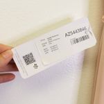 Azazie  Almendra Off the Shoulder Pleated‎ Chiffon Dress in Pearl Pink Size A16 Photo 2