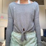 Abercrombie & Fitch tie knot sweater top Photo 2