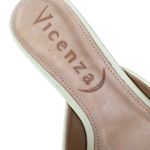 Anthropologie Vicenza Wharton Tan Leather Bow Mule Heels NWOB size 7 Photo 7