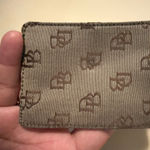 CLASSY DOONEY & BOURKE TAN WITH DARKER TAN INITIALS‎ I.D. CASE HOLDER K Brown Photo 1