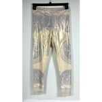 Versace La Coupe des Dieux High Waisted Leggings Metallic 42 IT 6 US NWT Photo 7