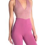 Free People  Movement Total Triumph‎ One Piece Romper Singlet Pink Womens S Yoga Photo 0